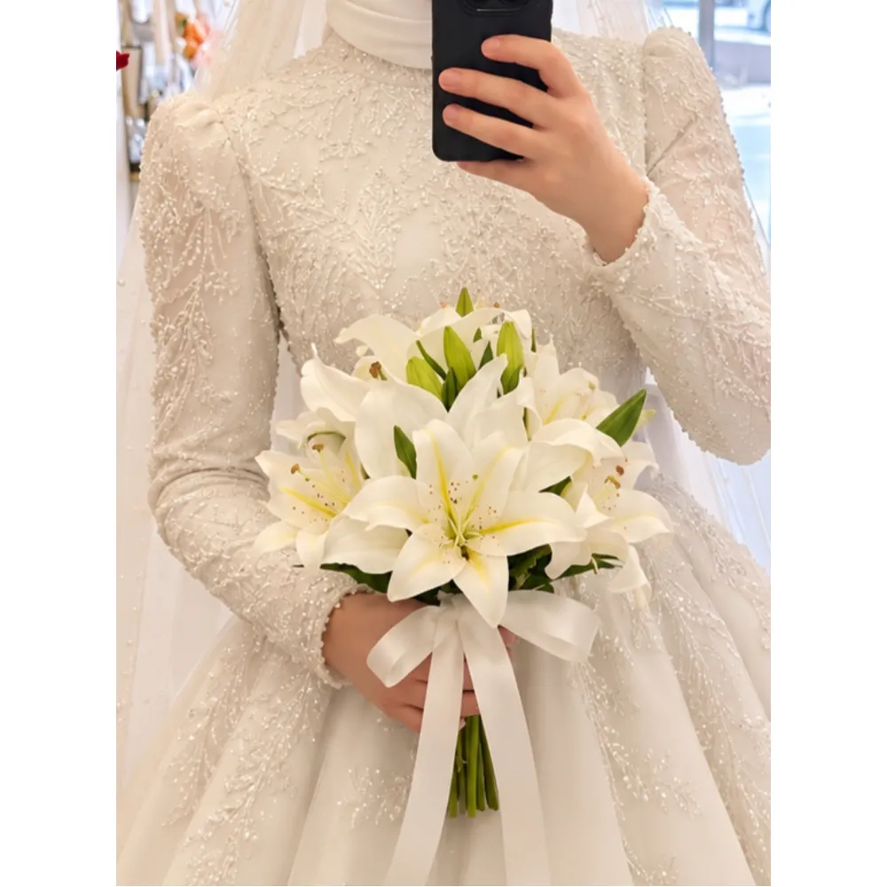 Lilyum - Gala Gelin Buket N-146